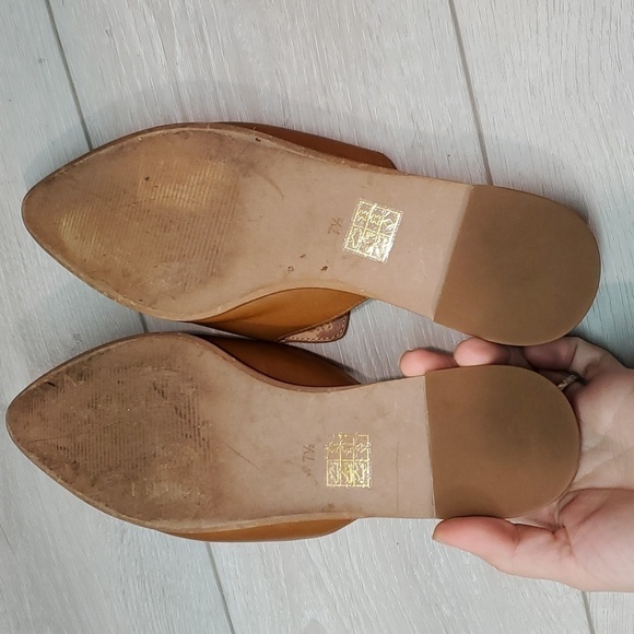 SoldMadewell Womens Leather The Pointed Toe Mule Flats shoes sz 7.5 - Picture 11 of 15
